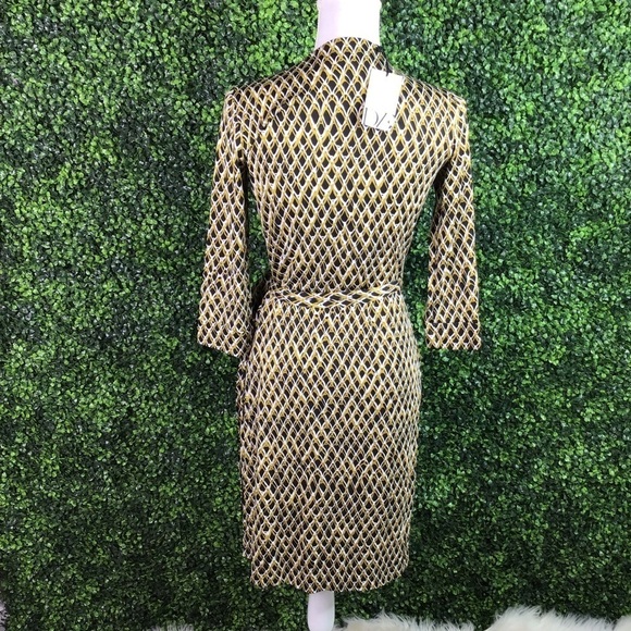 DVF wrap dress 100%silk NWT new julian - Picture 2 of 13